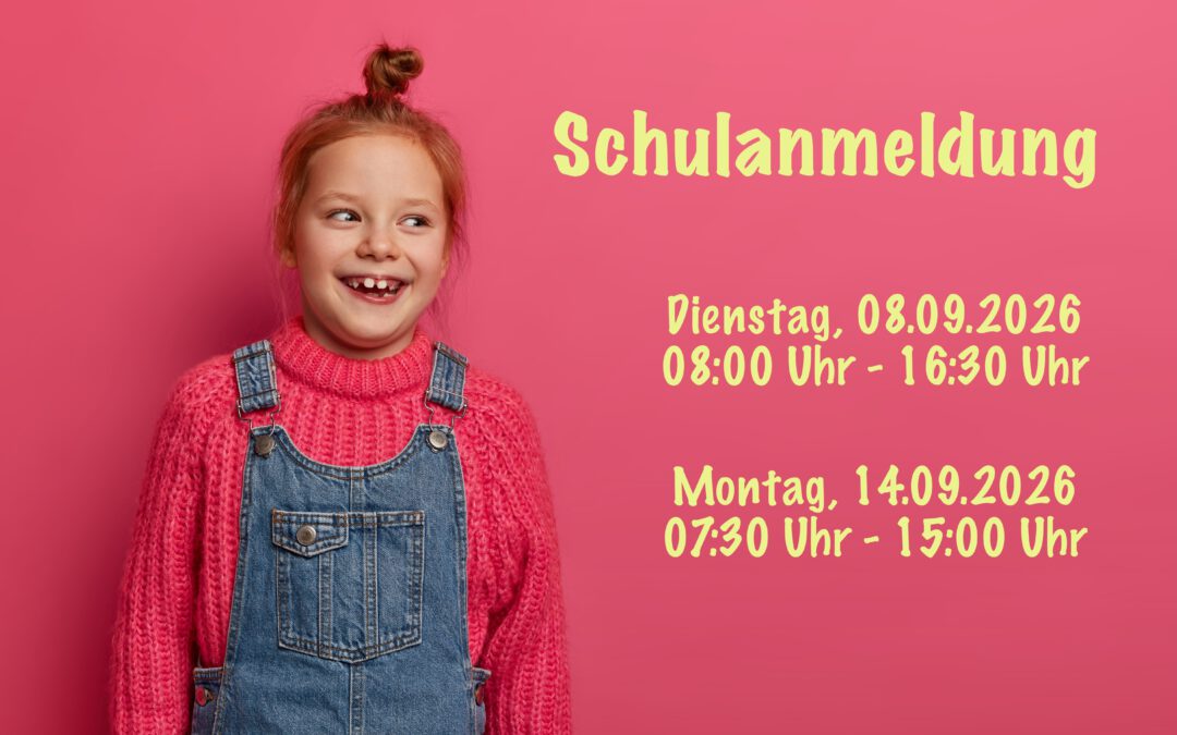 Schulanmeldung für 2027